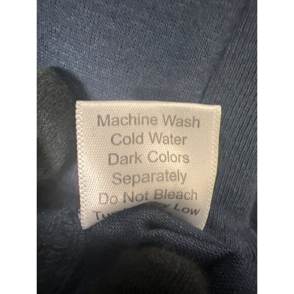 Allen Allen Navy Linen Pants - Picture 7 of 7